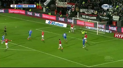 Kingsley Ehizibue Goal HD - AZ Alkmaar 2-1 Zwolle - 16-04-2016