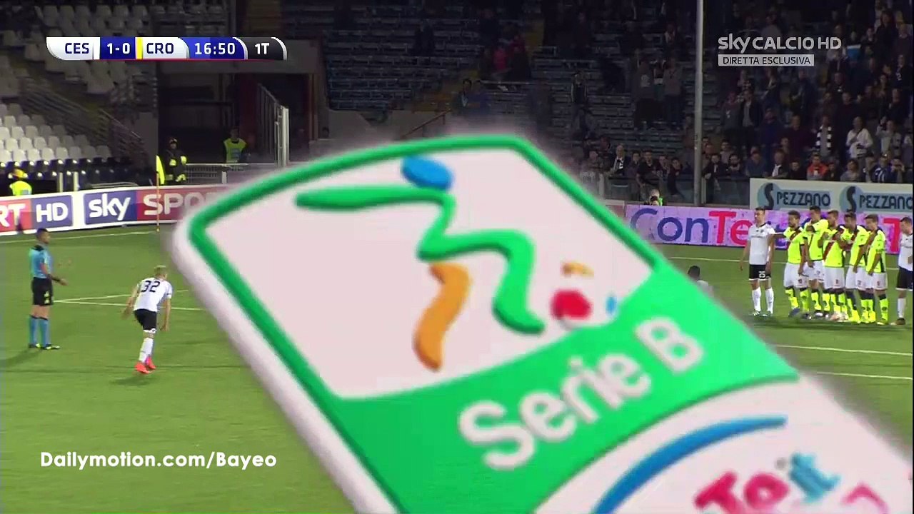 GoL Camillo Ciano - Cesena 1-0 Crotone - 18-04-2016 HD