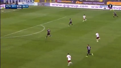 Radja Nainggolan Goal HD - Atalanta 0-2 AS Roma - 17-04-2016