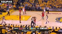 Stephen Curry FIGHTS Patrick Beverley - WARRIORS vs ROCKETS - April 16   2016 NBA Playoffs R1G1