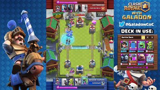Clash Royale - MAXED Levels - THREE Crowned! The Deck That Does