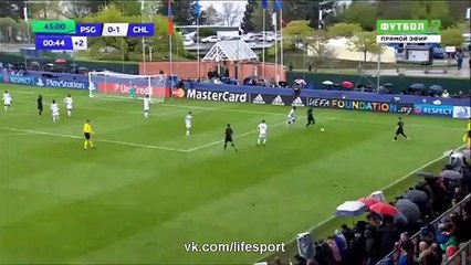 PSG 1-2 Chelsea All Goals & Full Highlights Uefa Youth League 18.04.2016 HD