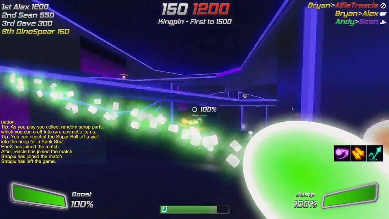 coolest round ever in robot roller derby disco dodgeball