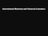 Download International Monetary and Financial Economics PDF Free