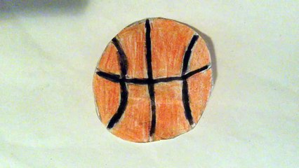Comment dessiner un ballon de basket-ball
