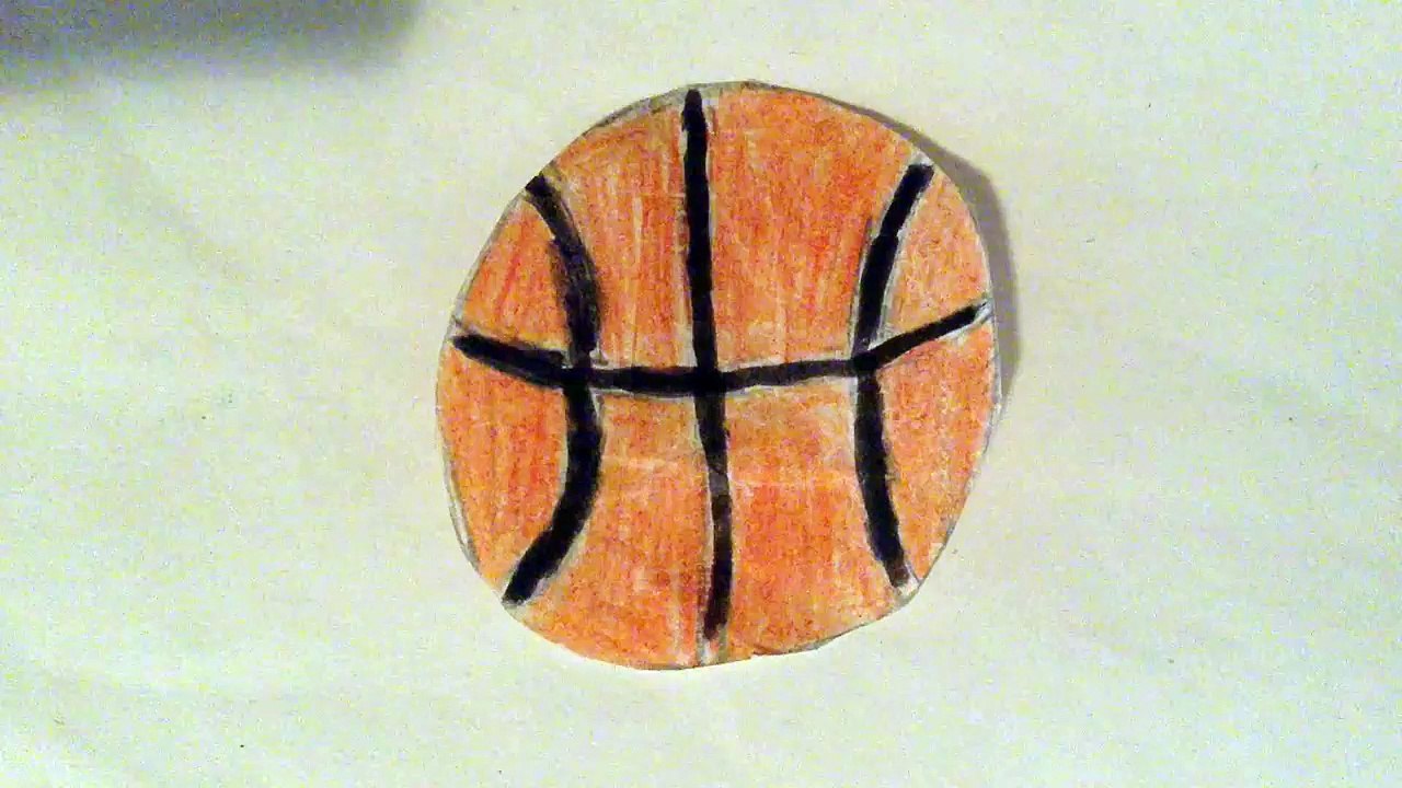 Comment dessiner un ballon de basket-ball