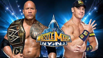 The Rock vs John Cena Wrestlamania 29 WWE CHAMPION