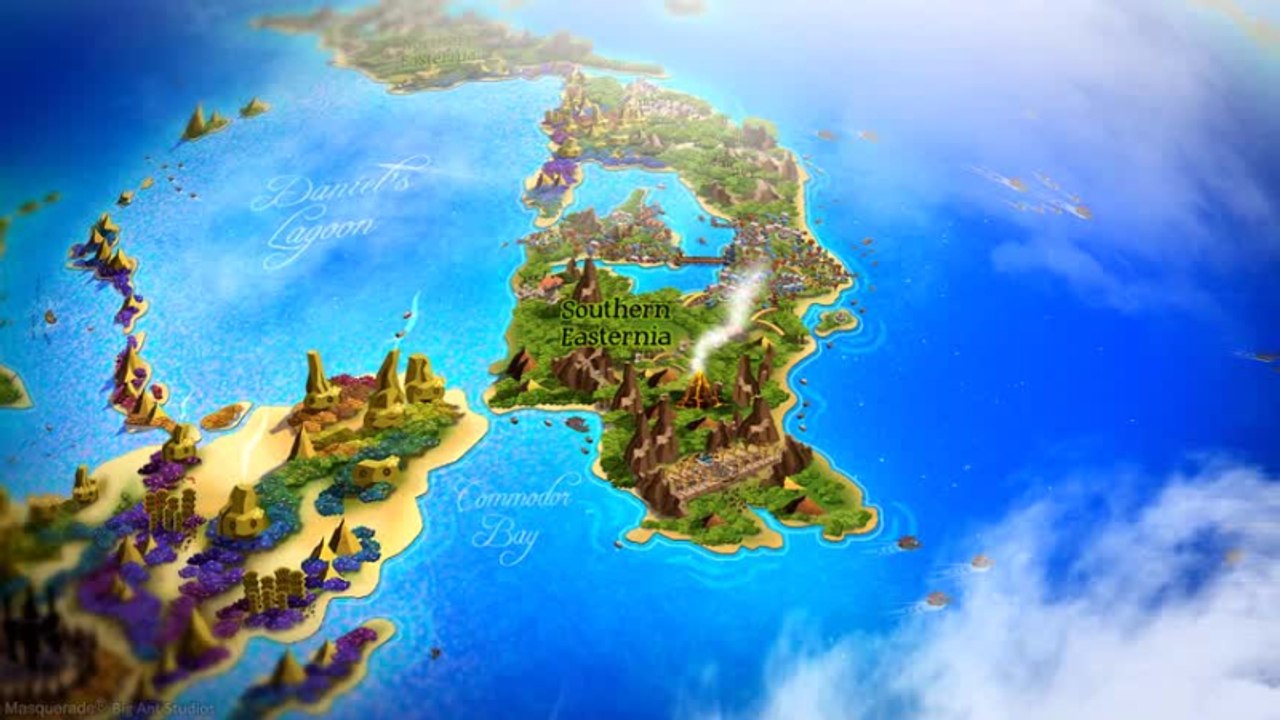 Masquerade The Baubles of Doom - World Map Trailer (PS4/PS3/Xbox One/Xbox 360/PC)