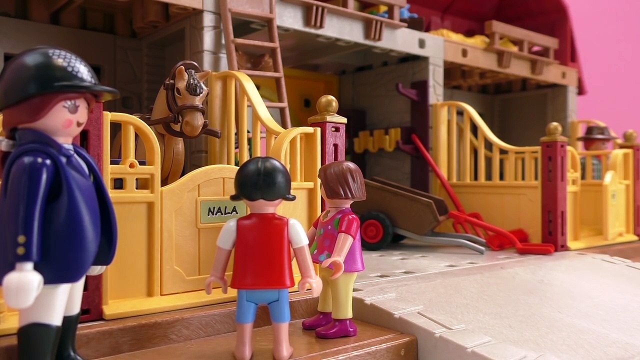 Ecurie Playmobil Country Story – Lena et Chrissy – Un Week End au centre équestre – Partie