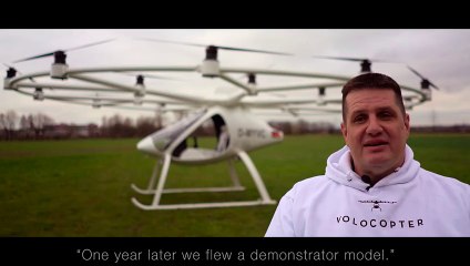Ce drone géant embarque 1 pilote ! C'est une révolution !