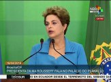 Reitera Dilma Rousseff su inocencia en acusaciones de juicio político