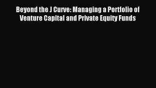 Read Beyond the J Curve: Managing a Portfolio of Venture Capital and Private Equity Funds Ebook