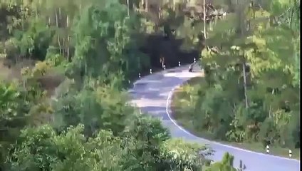 Car Accidents Motorcycle Crash in Thailand !!