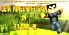 4K UND 3D!!! Minecraft Skin by Halesey Design (Skype halesey.design) für euch!! [Halesey Design™]