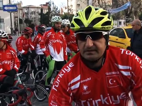Sarıkamış şehitleri için 1856 kilometre pedal çevirecekler