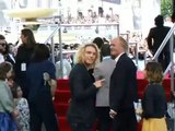 Jamie Campbell tells us to be quiet!   Deathly Hallows Premiere Part 2 London