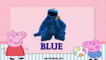 Peppa Pig Color BLUE Peppa Pig ABC Song Nursery Rhyme Finger Family Song Nursery Rhymes video snippe