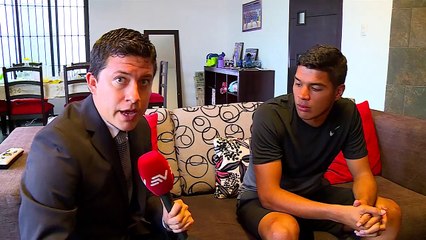 Entrevista Iván Villalba- jugador del ;anta FC-18-04-2016