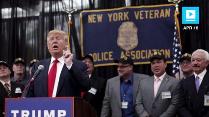 Donald Trump urges New York voters to handover a 'landslide' victory