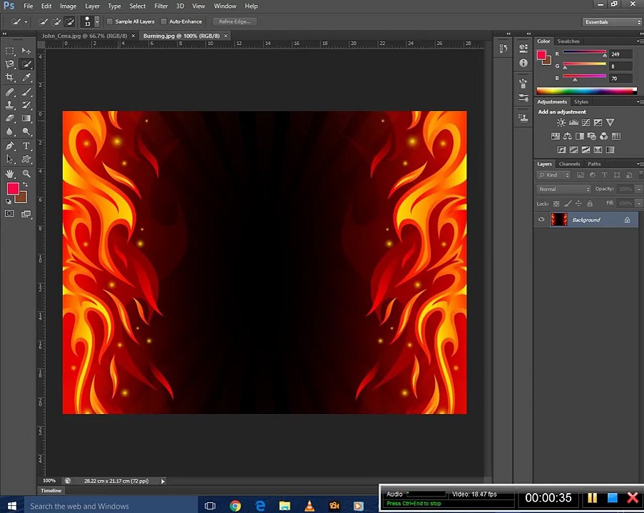 How To Change Background-Adobe Photoshop Cs6