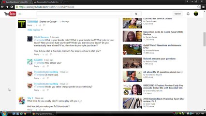 Your Questions Get Answered (in a manner of speaking)