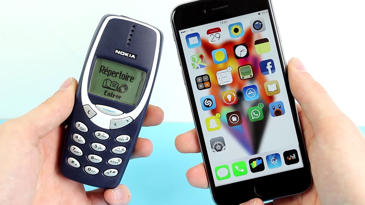 Le Nokia 3310 est meilleur que l'iPhone 6 ⁄ 6s !
