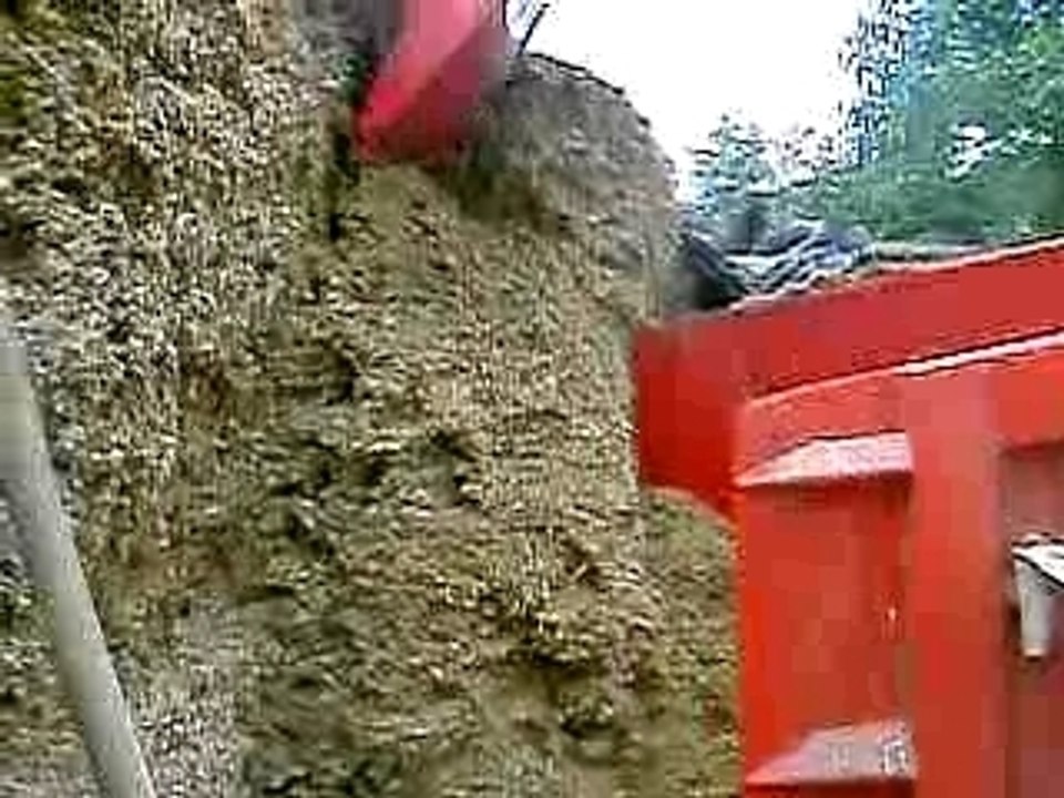 chargement ensilage
