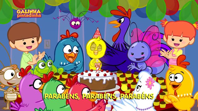 PARABÉNS DA GALINHA PINTADINHA DVD Galinha Pintadinha OFICIAL