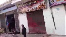شام درعا صماد اضراب عام وعصيان مدني نصرة لحمص 6 2 2012