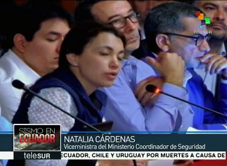 Ecuador: gob. toma medidas para atender daños causados por el sismo