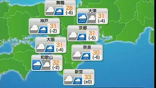 ウェザーニュース Update 近畿エリア 2011-08-19 昼