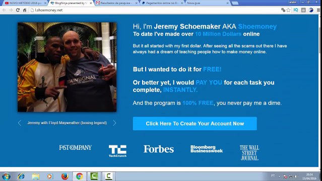 NOVO MÉTODO 2016 para ganhar dinheiro no Paypal conta de US $ 1 instantânea em menos de 5 minutos