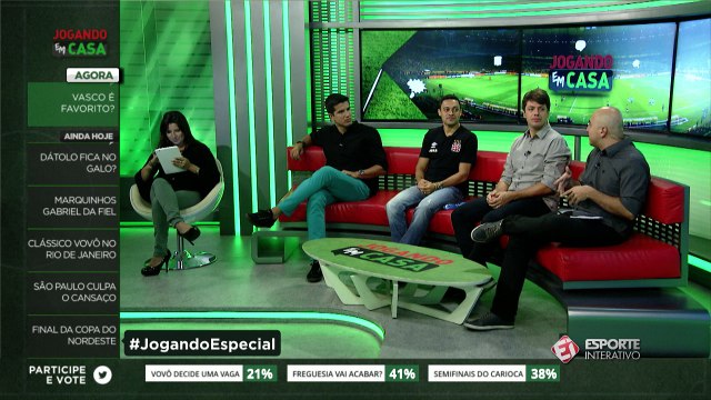 Éder Luís analisa favoritismo do Vasco