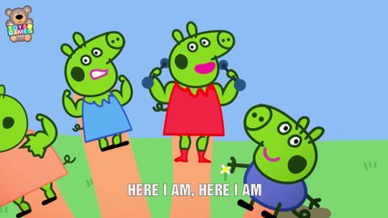 Peppa Pig Hulk 2 Finger Family  The Finger Family Song  Nursery Rhymes Lyrics ᴴᴰ
