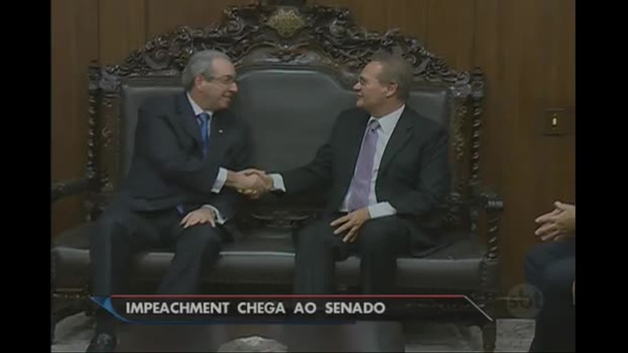 Processo de impeachment de Dilma chega ao Senado