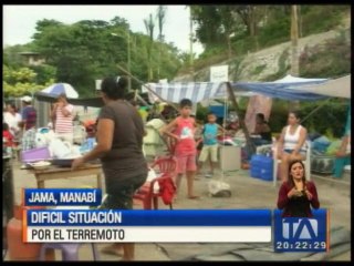 Jama pide ayuda: severamente afectada por el terremoto