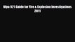 [PDF] Nfpa 921 Guide for Fire & Explosion Investigations 2011 Read Online