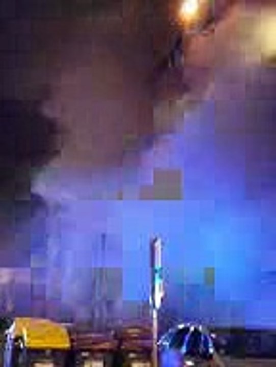 Incendie mortel dans un immeuble de Brive, énorme panache de fumée