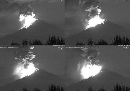 Popocatepetl Spews Ash and Lava in Dramatic Overnight Eruption