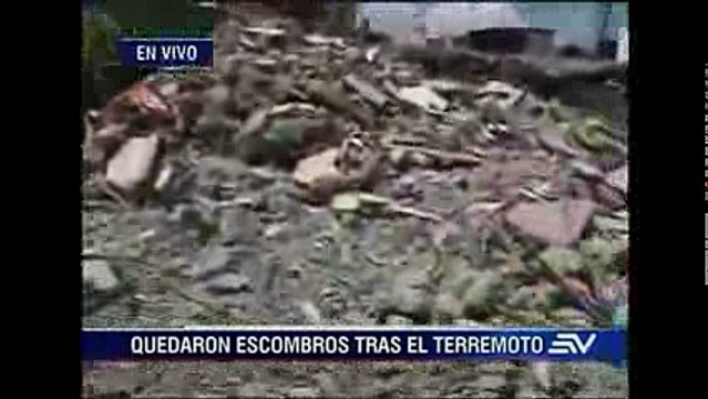 Ecuador Searches For Earthquake Survivors