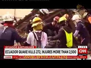 Powerful Earthquake Hits Coastal Ecuador