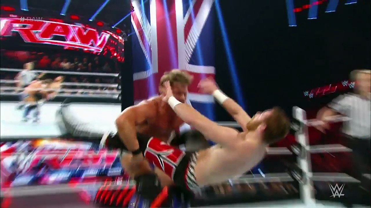 Sami Zayn vs. Chris Jericho: Raw, April 18, 2016