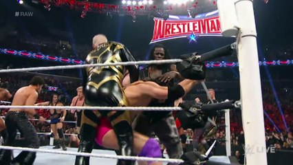 Big Show & Kane vs. The Social Outcasts  Raw, March 28, 2016