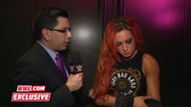 Becky Lynch is frustrated but focused  Raw Fallout, March 28, 2016