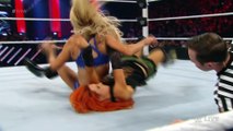 Becky Lynch vs. Charlotte  Raw, March 28, 2016