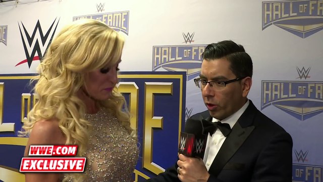 Dana Warrior comments on inducting Joan Lunden into the WWE Hall of Fame April 2, 2016