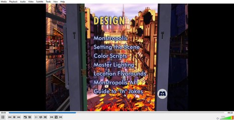 monsters inc dvd menu walkthrough disc 2