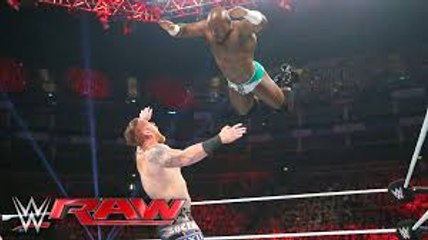 Apollo Crews vs. Heath Slater- Raw, April 18, 2016
