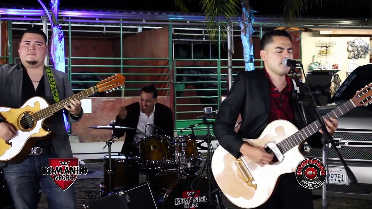 Komando Negro Sergio El Americano (En Vivo) Corridos 2015