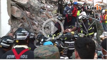 Lagi mangsa hidup gempa Equador ditemukan